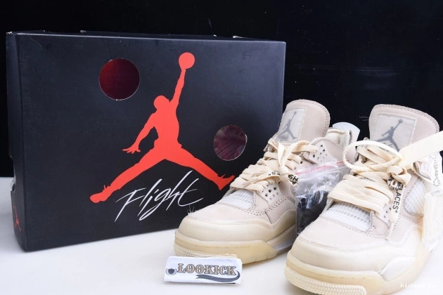 Rep MAX Sail x CV9388-100 Off-White Air 4 Jordan 0814